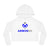 ArmorMX Blue Moto Series Women’s Cropped Hoodie